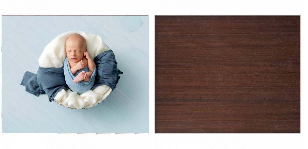 Wooden Box - Large Rectangle &#39;Walnut&#39; (Can hold 6x4&#34;, 7x5&#34;, 6x8&#34;, 10x8&#34; photos) The Photographer's Toolbox PD Custom Product  The Photographer's Toolbox