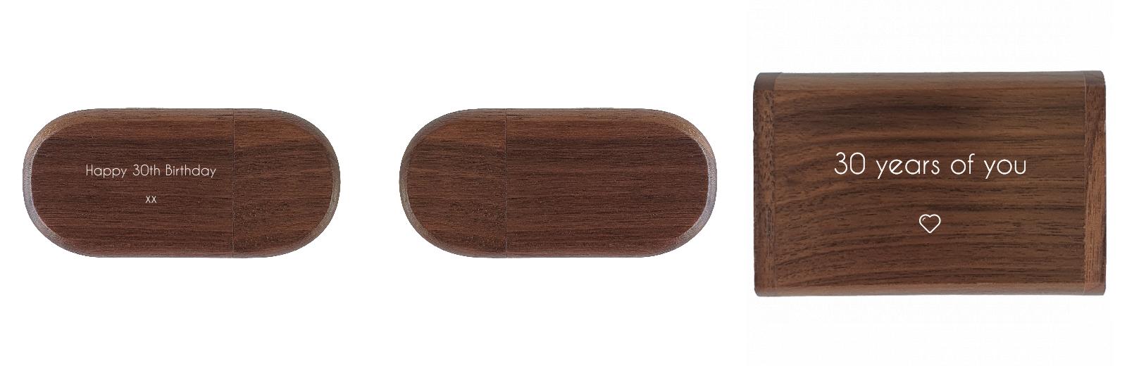 Oval USB with flip top box The Photographer's Toolbox PD Custom Product  The Photographer's Toolbox