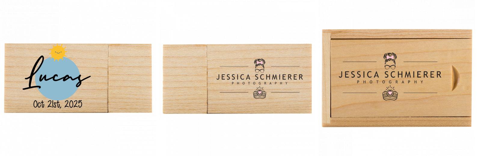 Rectangle USB with slide top box The Photographer's Toolbox PD Custom Product  The Photographer's Toolbox