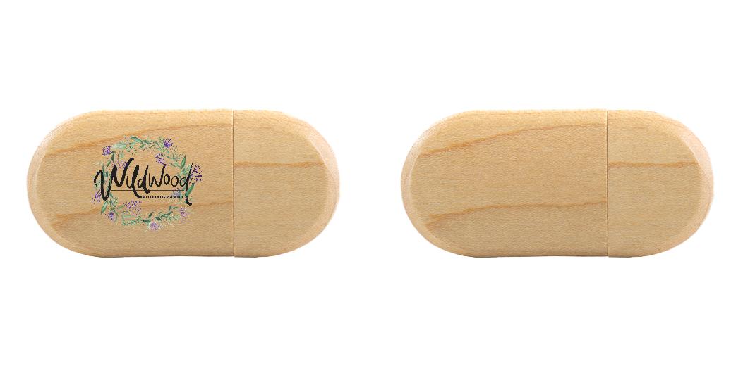 Oval USB Without Box The Photographer's Toolbox PD Custom Product  The Photographer's Toolbox