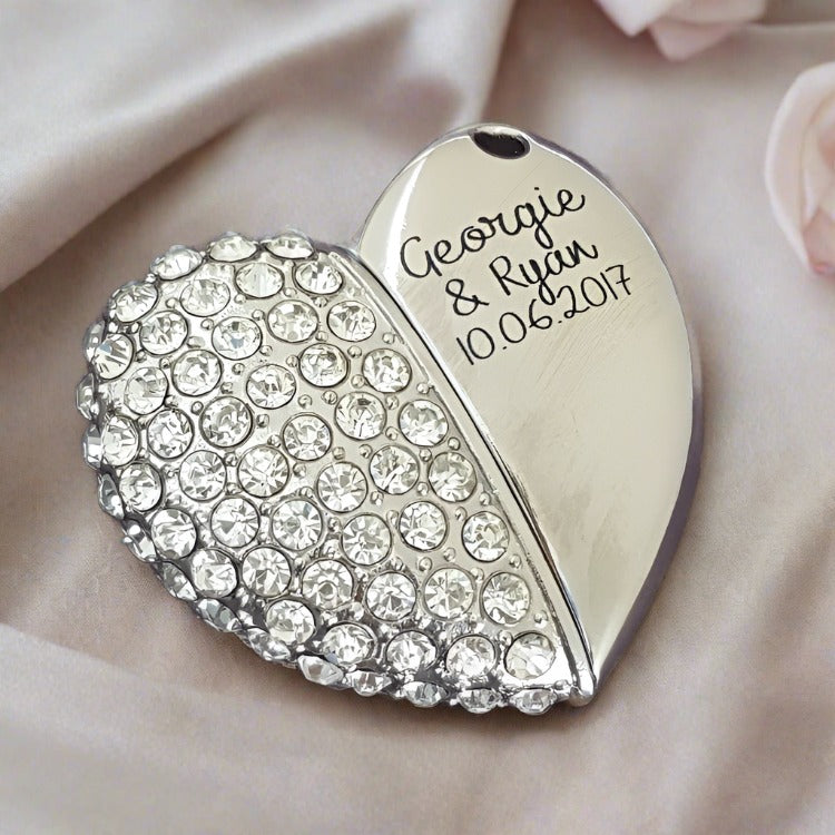 Jewelled Heart USB The Photographer's Toolbox PD Custom Product  The Photographer's Toolbox