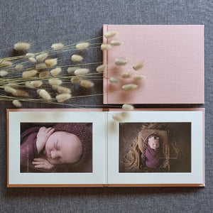 Matted Photo Albums: 7X5" - 10 Photo - HORIZONTAL The Photographer's Toolbox PD Custom Product  The Photographer's Toolbox