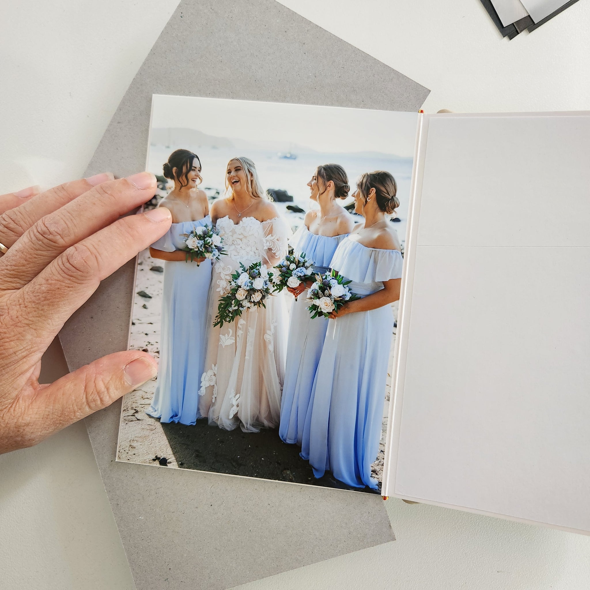 Create Your Own Quality, 5x7 inch Classic Black or Ivory Albums. They're easy to make yourself, or we can print your photos and assemble the album for you.