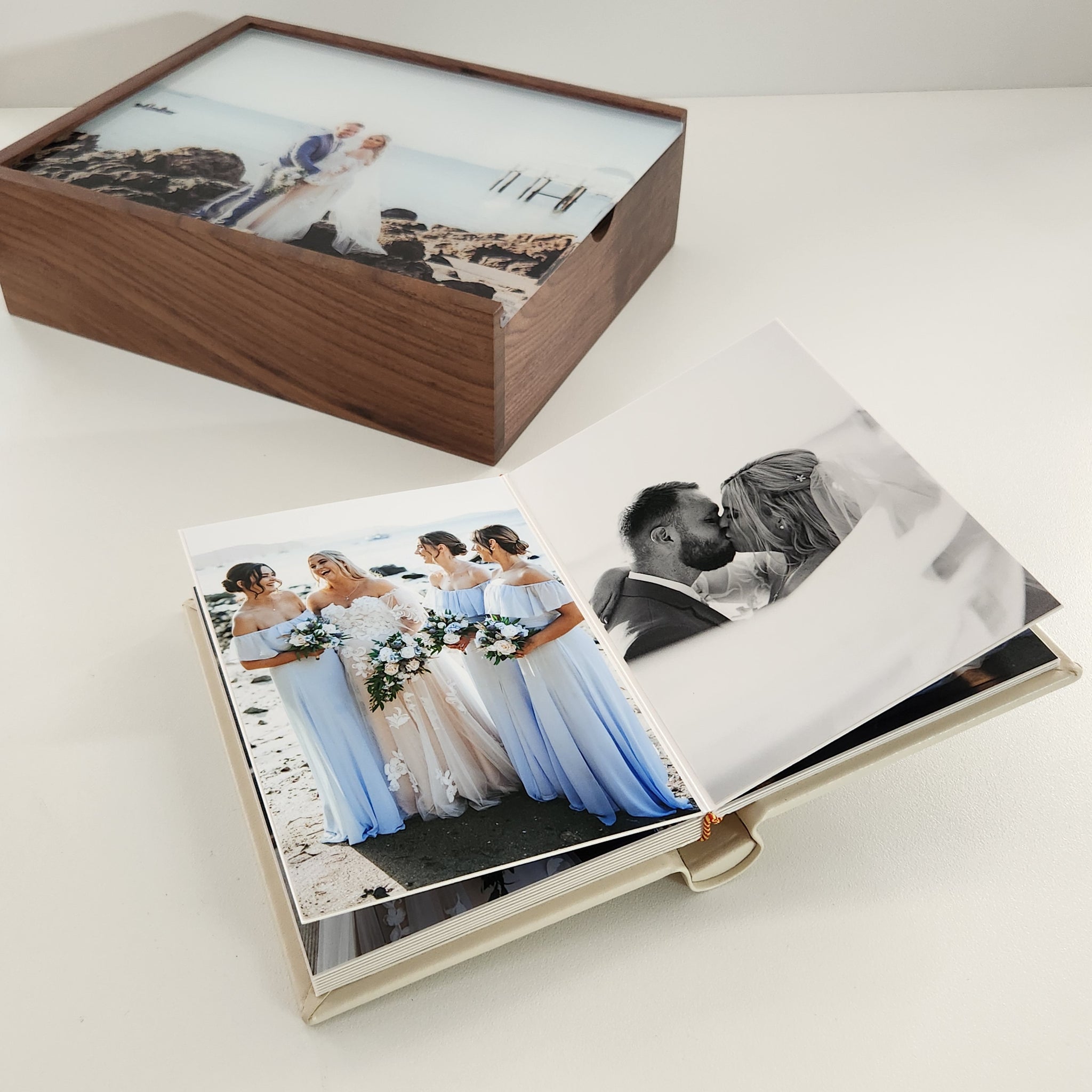 Create Your Own Quality, 5x7 inch Classic Black or Ivory Albums. They're easy to make yourself, or we can print your photos and assemble the album for you.
