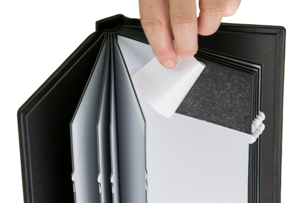 Create Your Own Quality, 8x10 inch Classic Black or Ivory Albums. They're easy to make yourself, or we can print your photos and assemble the album for you.