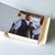 <strong>- 50% off  - FINAL STOCK -</strong>  5x7"- 20 photo - Classic Flip Cover Peel'n'Stick Photo Album - VERTICAL ivory The Photographer's Toolbox PD Custom Product  The Photographer's Toolbox