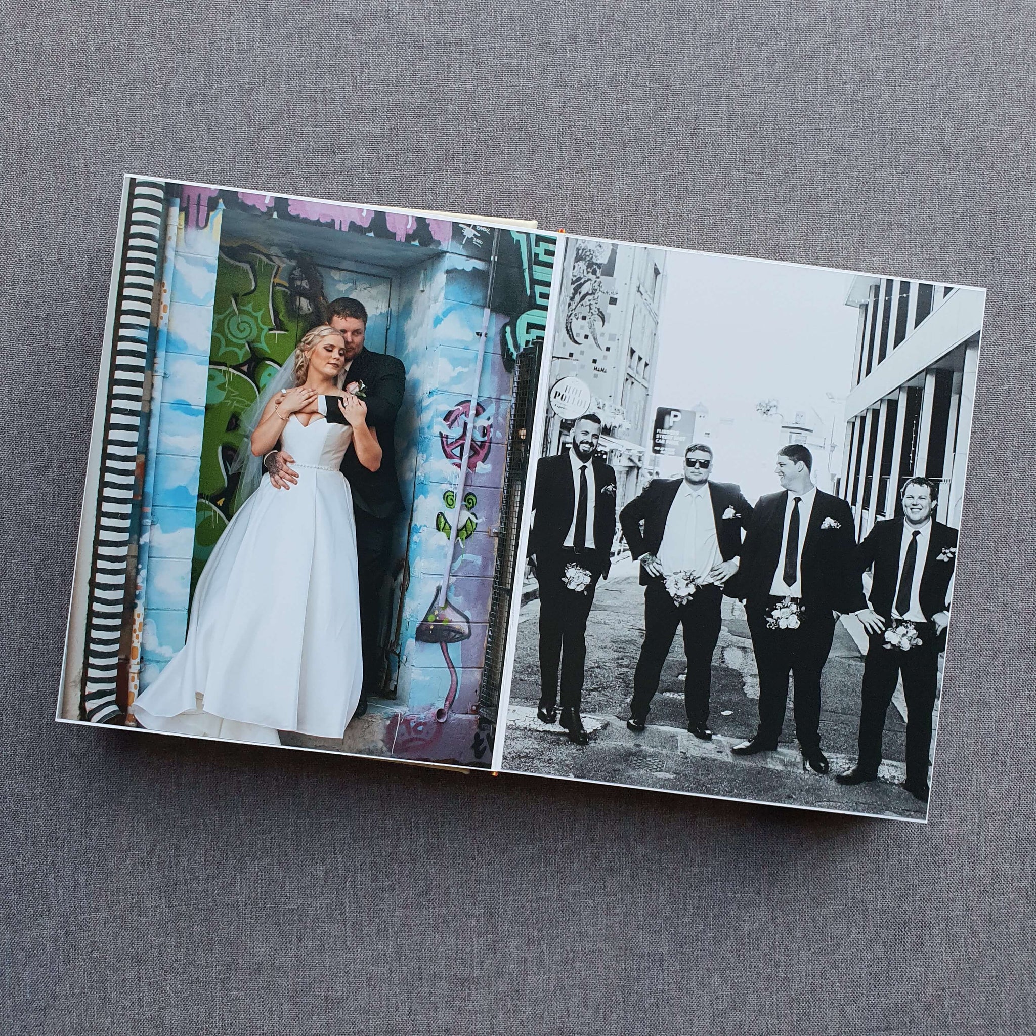 Create Your Own Personalised Quality 5x7 inch Lay Flat Album. They're easy to make yourself, or we can print your photos and assemble the album for you.
