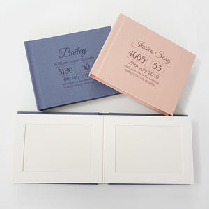 Matted Photo Albums: 7X5" - 10 Photo - HORIZONTAL The Photographer's Toolbox PD Custom Product  The Photographer's Toolbox