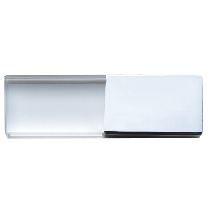 Crystal USB with a metal lid The Photographer's Toolbox PD Custom Product 29.00 The Photographer's Toolbox