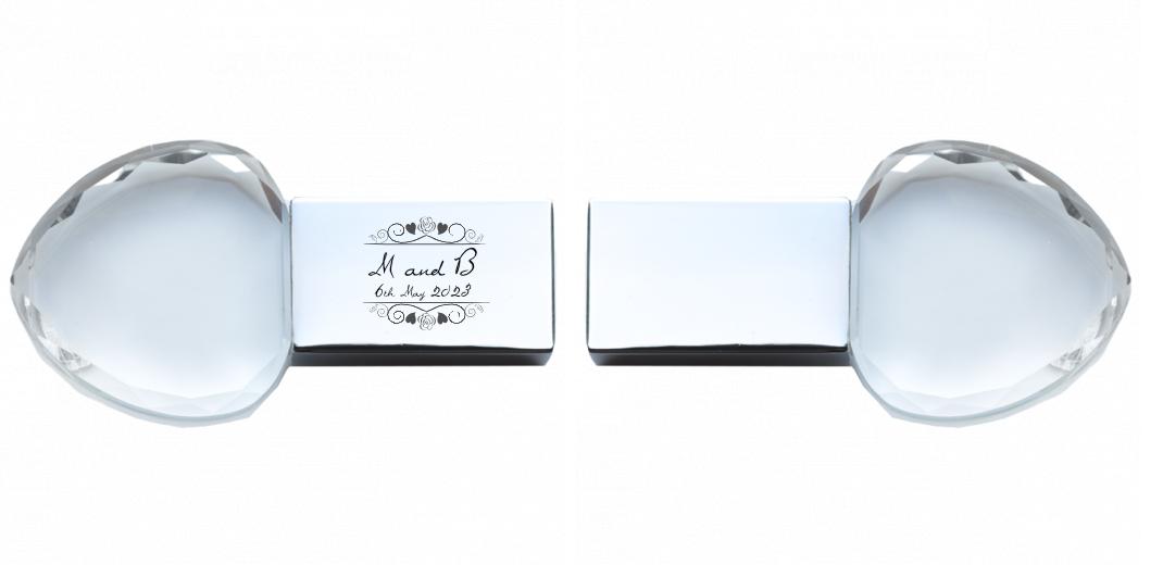 Glass Heart USB The Photographer's Toolbox PD Custom Product 30.00 The Photographer's Toolbox