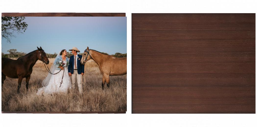 Wooden Box - Large Rectangle 'Walnut' (Can hold 6x4″, 7x5″, 6x8″, 10x8″ photos) The Photographer's Toolbox PD Custom Product 96.00 The Photographer's Toolbox