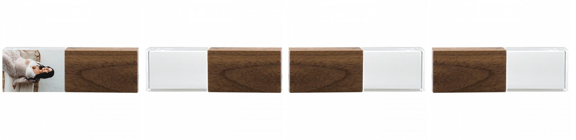 Crystal USB with Maple or Walnut Wood Lid The Photographer's Toolbox PD Custom Product 34.00 The Photographer's Toolbox