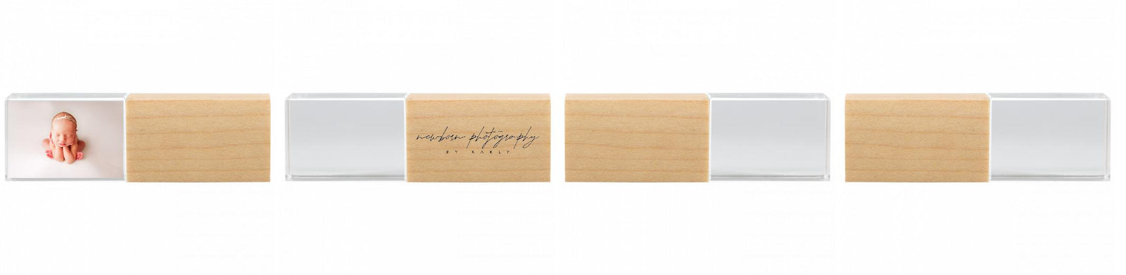 Crystal USB with Maple or Walnut Wood Lid The Photographer's Toolbox PD Custom Product 39.00 The Photographer's Toolbox