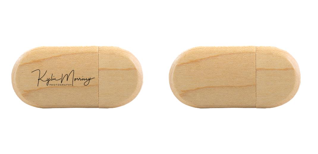 Oval USB Without Box The Photographer's Toolbox PD Custom Product 31.00 The Photographer's Toolbox