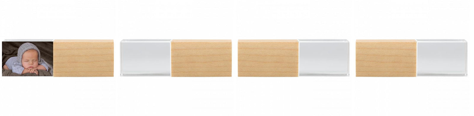 Crystal USB with Maple or Walnut Wood Lid The Photographer's Toolbox PD Custom Product 31.00 The Photographer's Toolbox