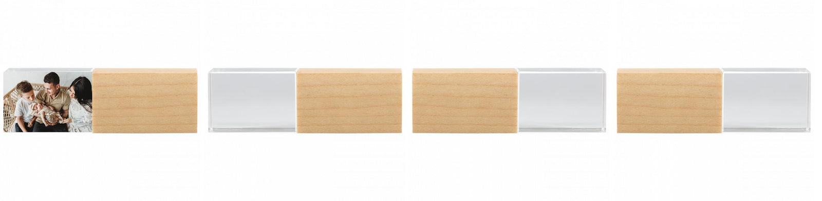 Crystal USB with Maple or Walnut Wood Lid The Photographer's Toolbox PD Custom Product 31.00 The Photographer's Toolbox