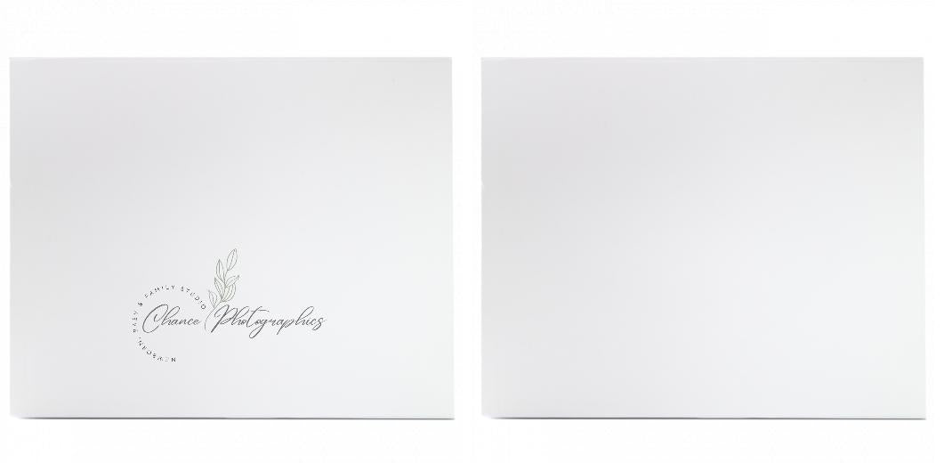 MEDIUM Gift Box - with FREE lid printing - White or Brown.  Can hold 7x5″ photo album. The Photographer's Toolbox PD Custom Product 27.00 The Photographer's Toolbox