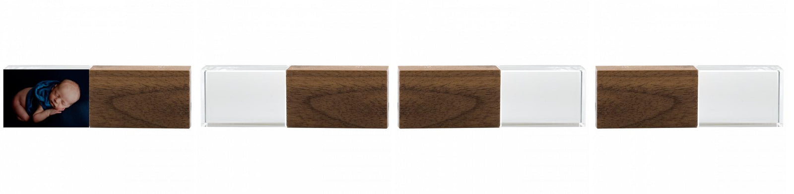 Crystal USB with Maple or Walnut Wood Lid The Photographer's Toolbox PD Custom Product 31.00 The Photographer's Toolbox