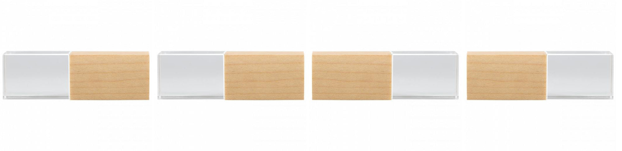 Crystal USB with Maple or Walnut Wood Lid The Photographer's Toolbox PD Custom Product 33.00 The Photographer's Toolbox