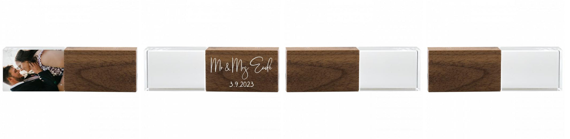 Crystal USB with Maple or Walnut Wood Lid The Photographer's Toolbox PD Custom Product 65.00 The Photographer's Toolbox