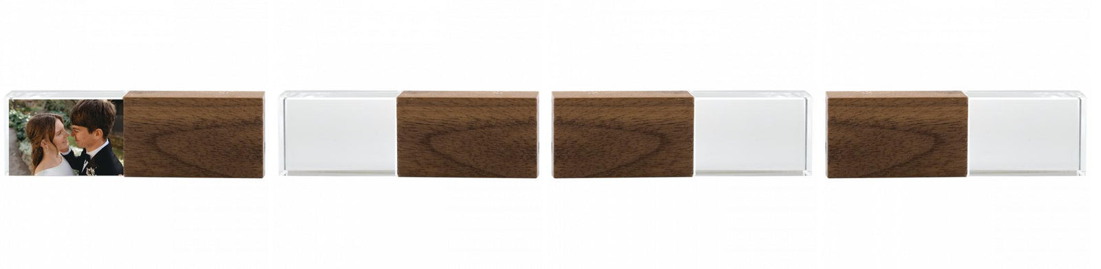 Crystal USB with Maple or Walnut Wood Lid The Photographer's Toolbox PD Custom Product 45.00 The Photographer's Toolbox
