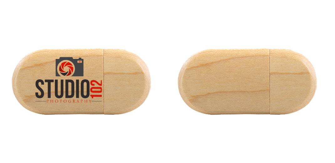 Oval USB Without Box The Photographer's Toolbox PD Custom Product 42.00 The Photographer's Toolbox