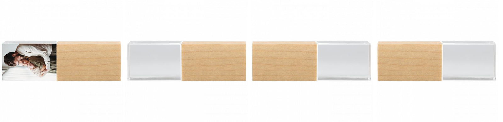 Crystal USB with Maple or Walnut Wood Lid The Photographer's Toolbox PD Custom Product 31.00 The Photographer's Toolbox