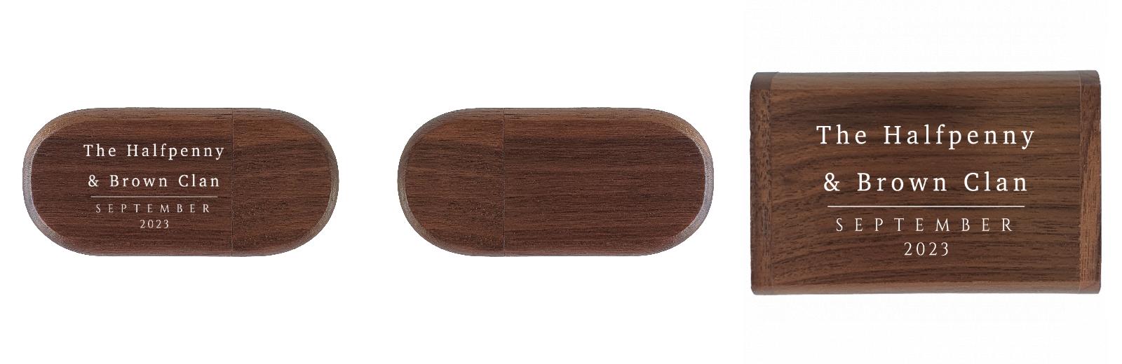 Oval USB with flip top box The Photographer's Toolbox PD Custom Product 45.00 The Photographer's Toolbox