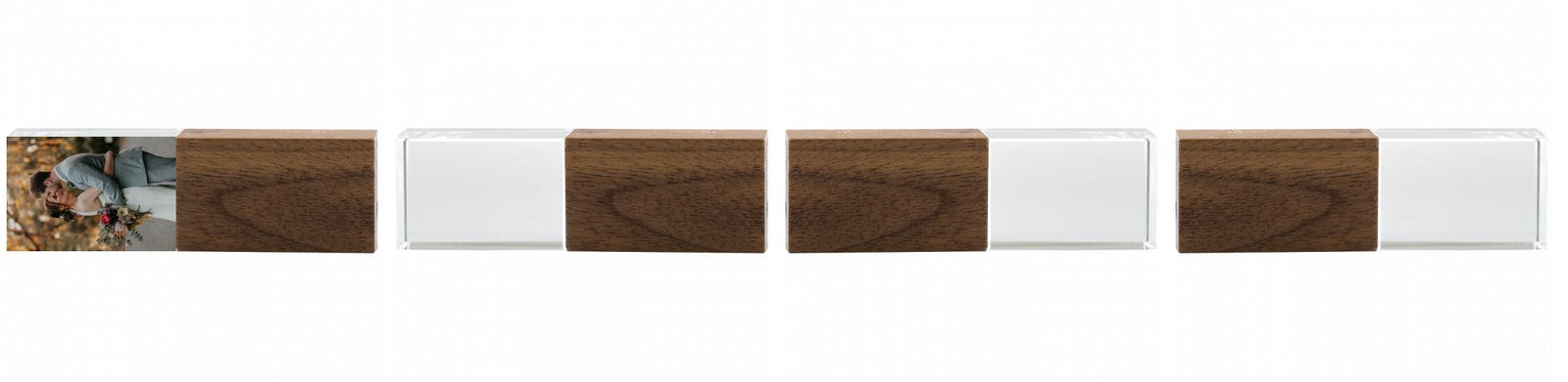 Crystal USB with Maple or Walnut Wood Lid The Photographer's Toolbox PD Custom Product 41.00 The Photographer's Toolbox