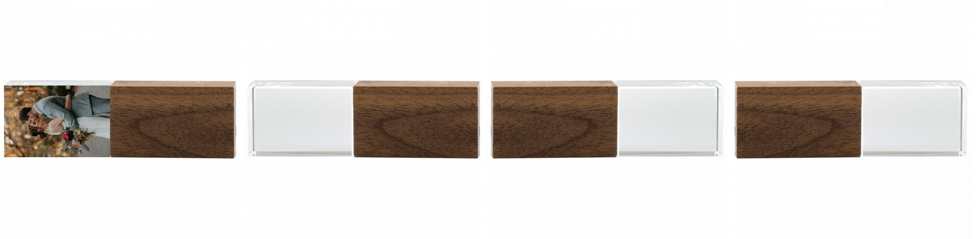 Crystal USB with Maple or Walnut Wood Lid The Photographer's Toolbox PD Custom Product 41.00 The Photographer's Toolbox