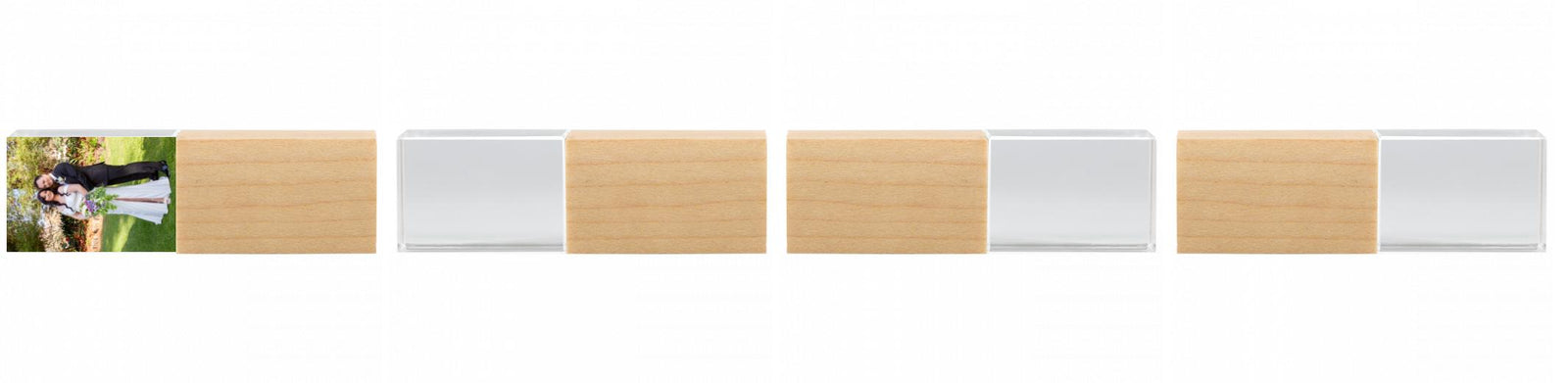 Crystal USB with Maple or Walnut Wood Lid The Photographer's Toolbox PD Custom Product 37.00 The Photographer's Toolbox