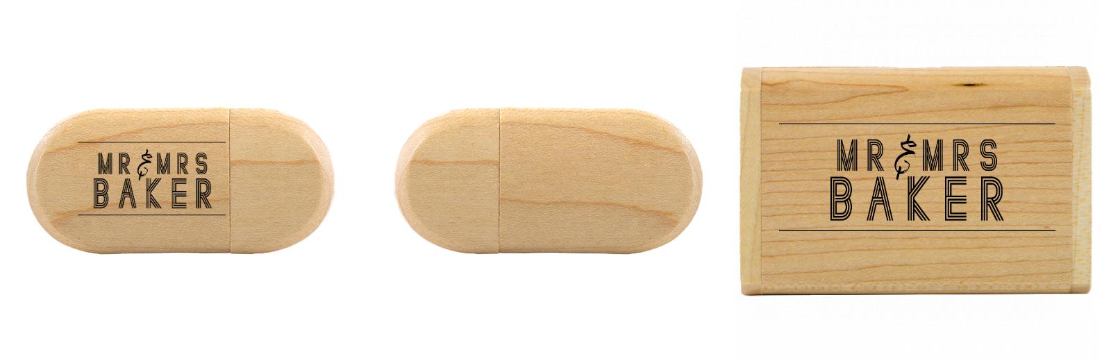 Oval USB with flip top box The Photographer's Toolbox PD Custom Product 52.00 The Photographer's Toolbox