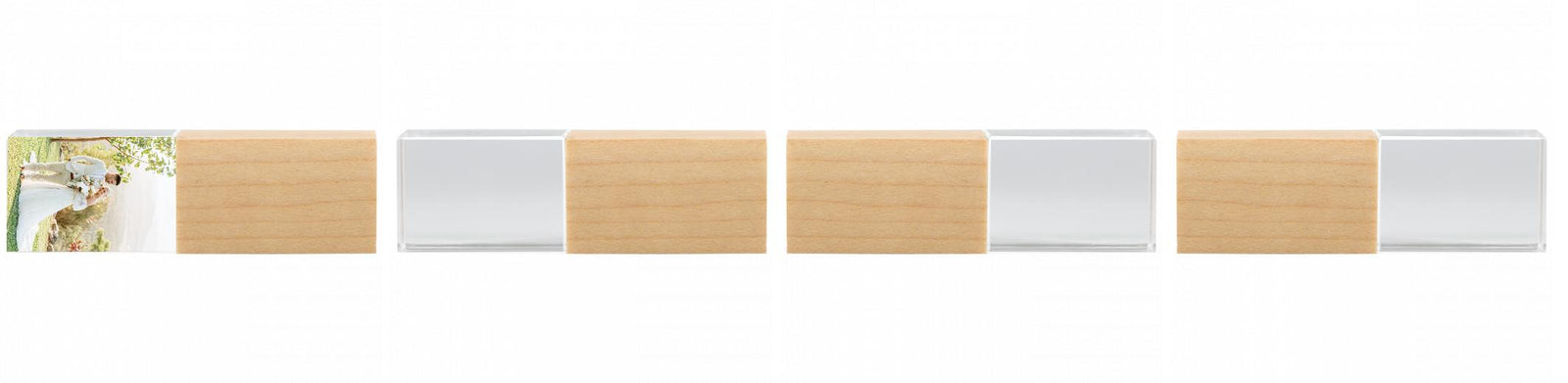 Crystal USB with Maple or Walnut Wood Lid The Photographer's Toolbox PD Custom Product 45.00 The Photographer's Toolbox