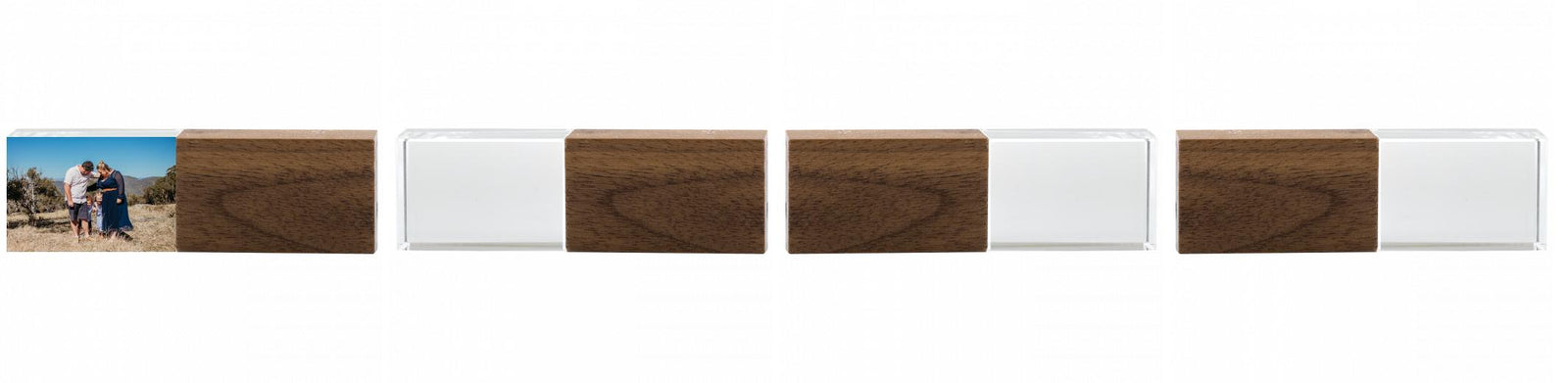 Crystal USB with Maple or Walnut Wood Lid The Photographer's Toolbox PD Custom Product 37.00 The Photographer's Toolbox