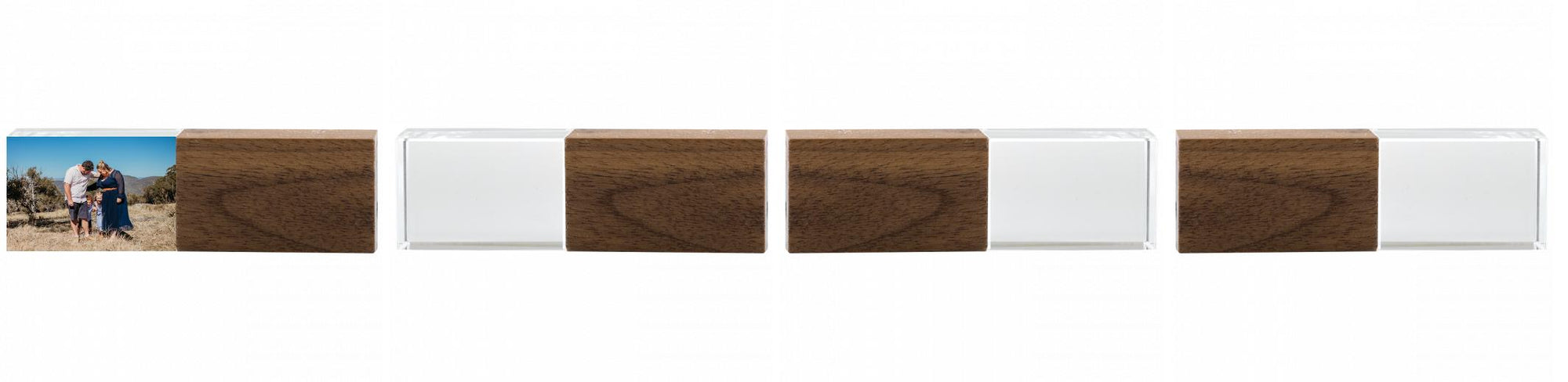 Crystal USB with Maple or Walnut Wood Lid The Photographer's Toolbox PD Custom Product 37.00 The Photographer's Toolbox