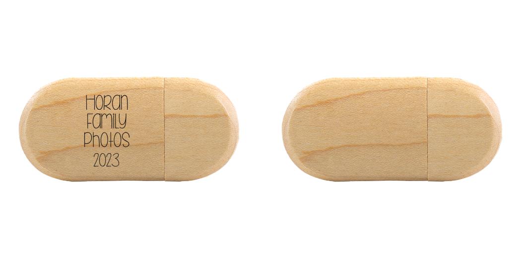 Oval USB Without Box The Photographer's Toolbox PD Custom Product 42.00 The Photographer's Toolbox