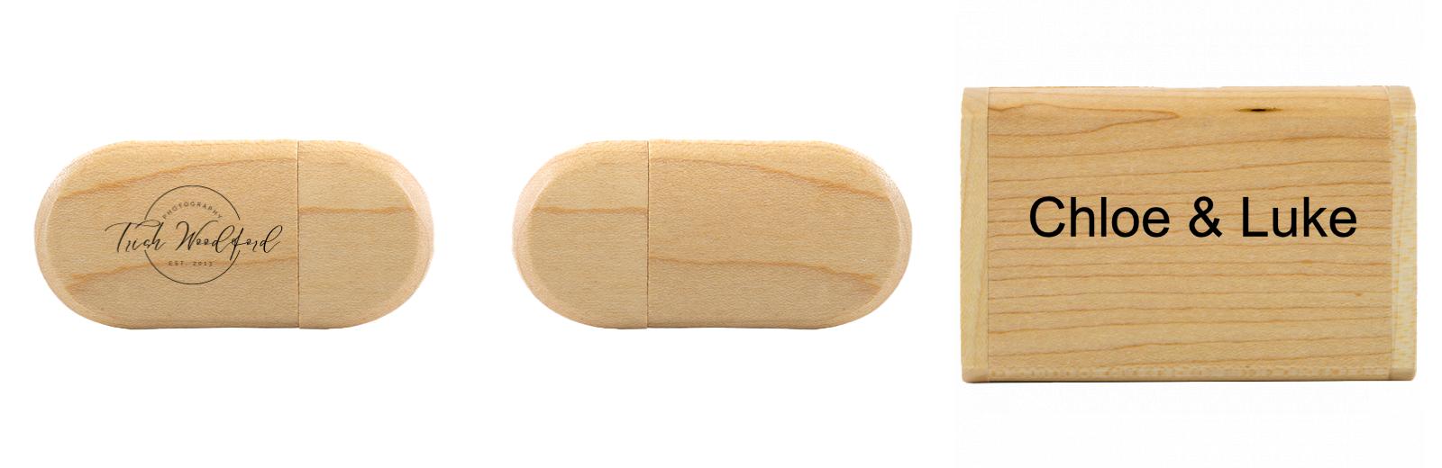 Oval USB with flip top box The Photographer's Toolbox PD Custom Product  The Photographer's Toolbox