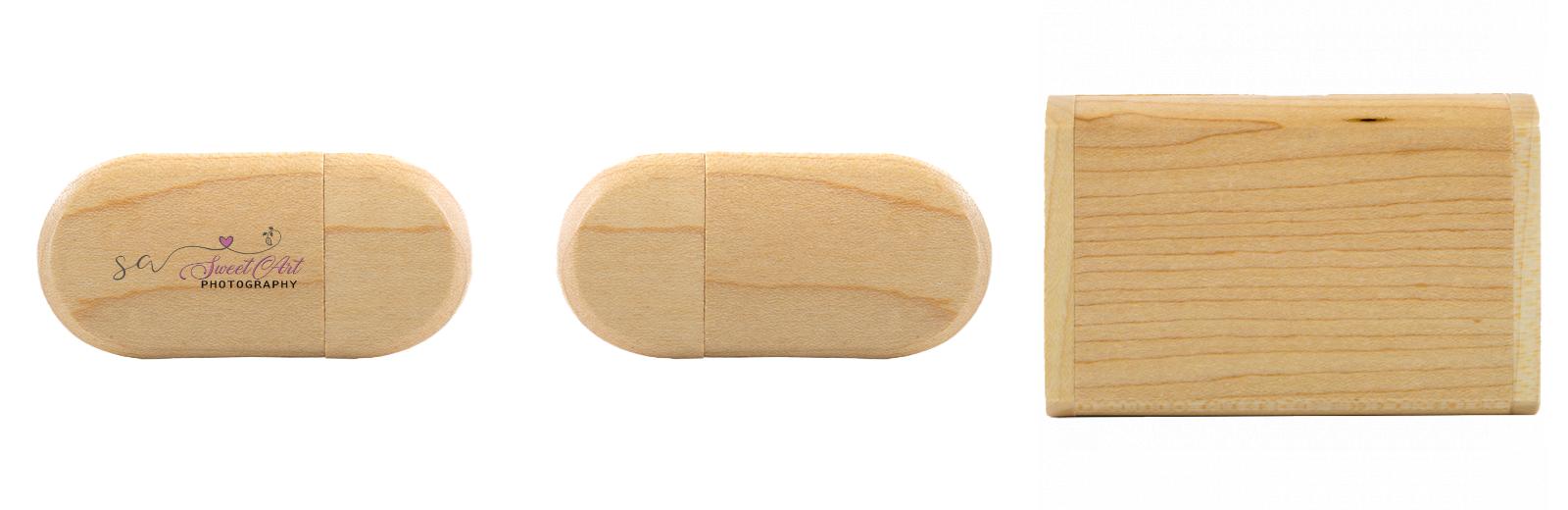 Oval USB with flip top box The Photographer's Toolbox PD Custom Product  The Photographer's Toolbox