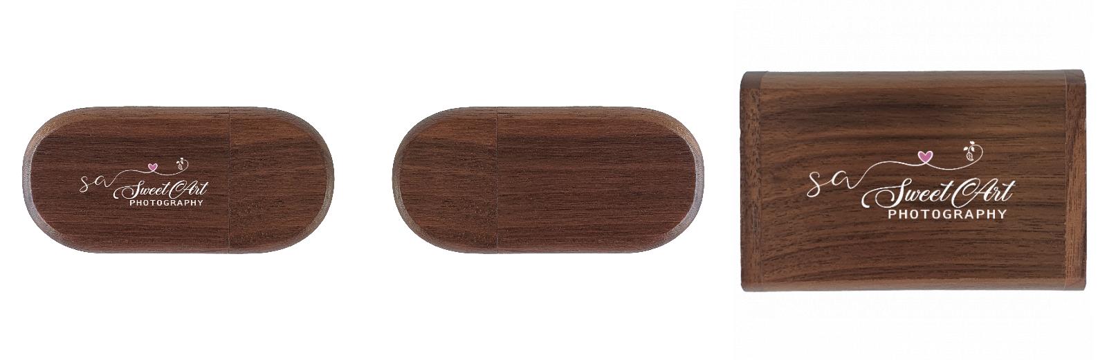 Oval USB with flip top box The Photographer's Toolbox PD Custom Product  The Photographer's Toolbox