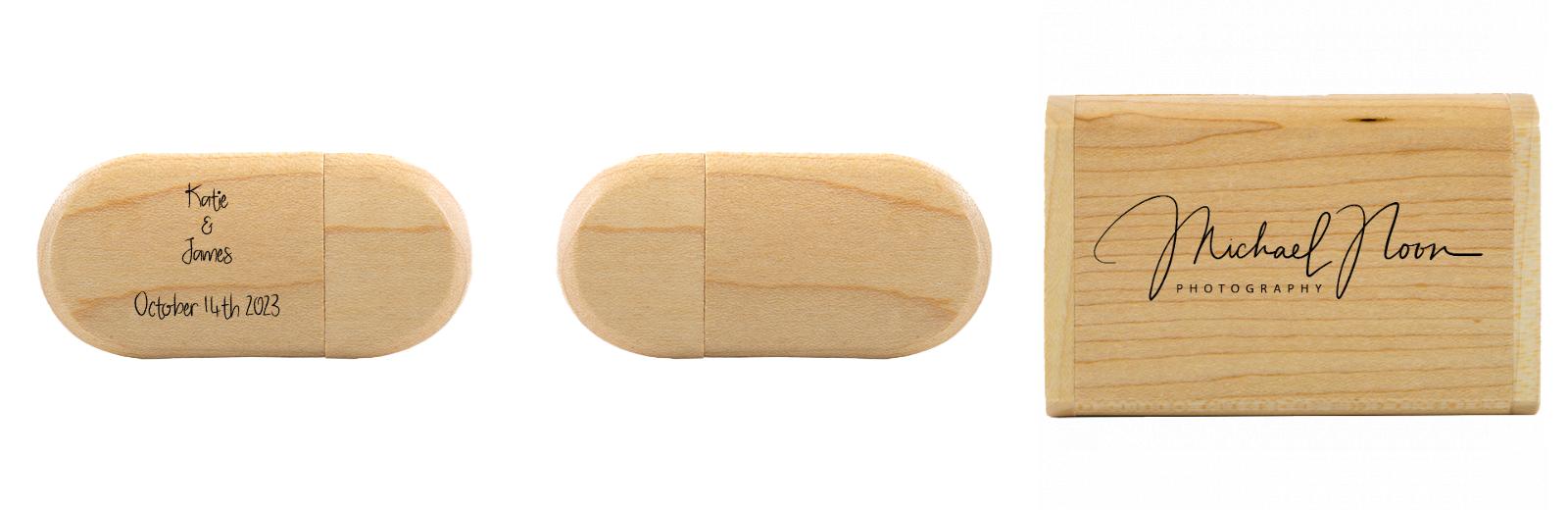 Oval USB with flip top box The Photographer's Toolbox PD Custom Product  The Photographer's Toolbox