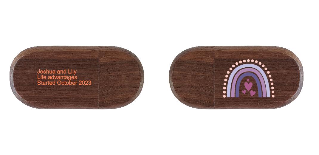 Oval USB Without Box The Photographer's Toolbox PD Custom Product  The Photographer's Toolbox