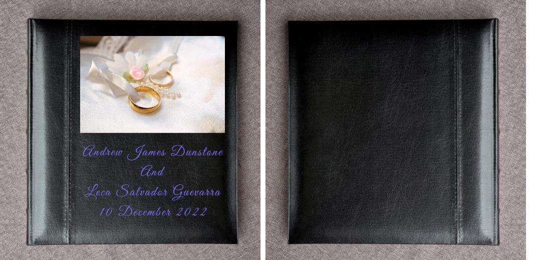 Dry Mount Photo Album - Black: 25 pages (50 Sides) The Photographer's Toolbox PD Custom Product  The Photographer's Toolbox