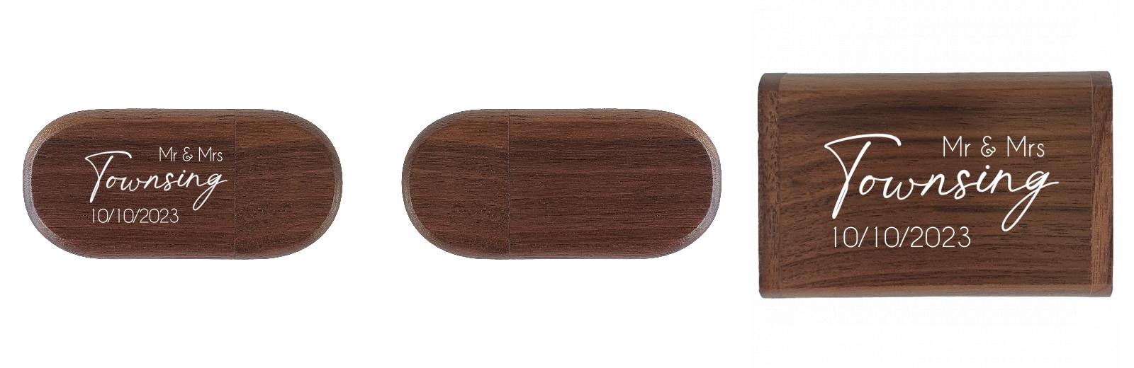 Oval USB with flip top box The Photographer's Toolbox PD Custom Product  The Photographer's Toolbox