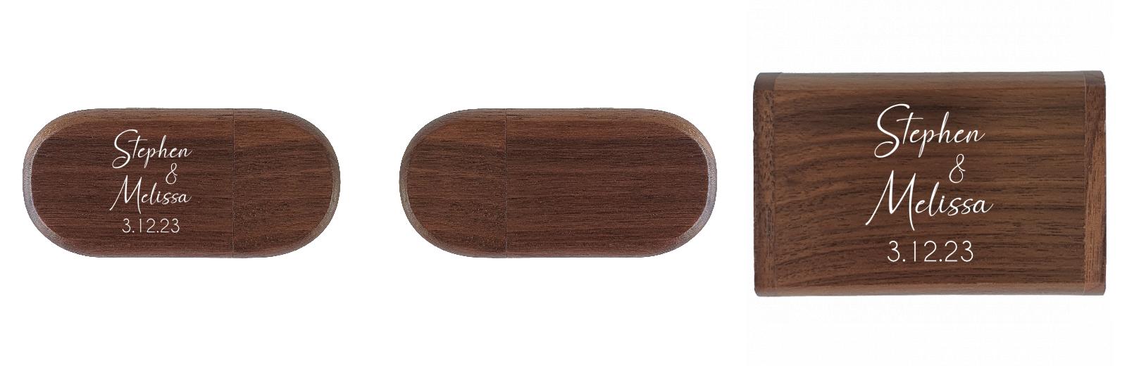 Oval USB with flip top box The Photographer's Toolbox PD Custom Product  The Photographer's Toolbox