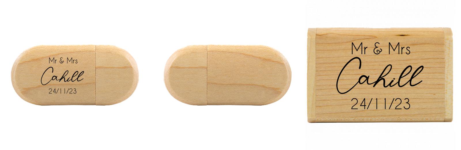 Oval USB with flip top box The Photographer's Toolbox PD Custom Product  The Photographer's Toolbox