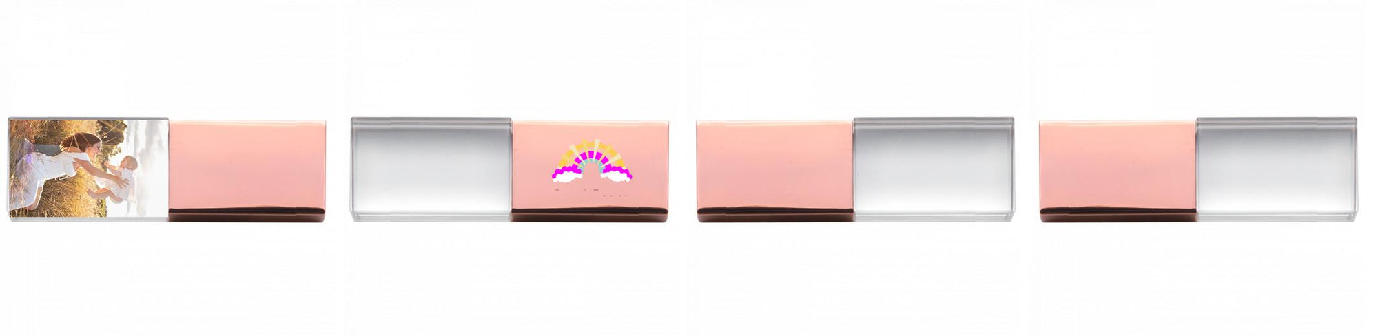 Crystal USB with a metal lid The Photographer's Toolbox PD Custom Product  The Photographer's Toolbox
