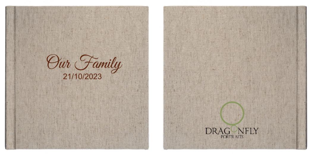 Matted Photo Album - VERSATILE SQUARE - 10 photos The Photographer's Toolbox PD Custom Product  The Photographer's Toolbox