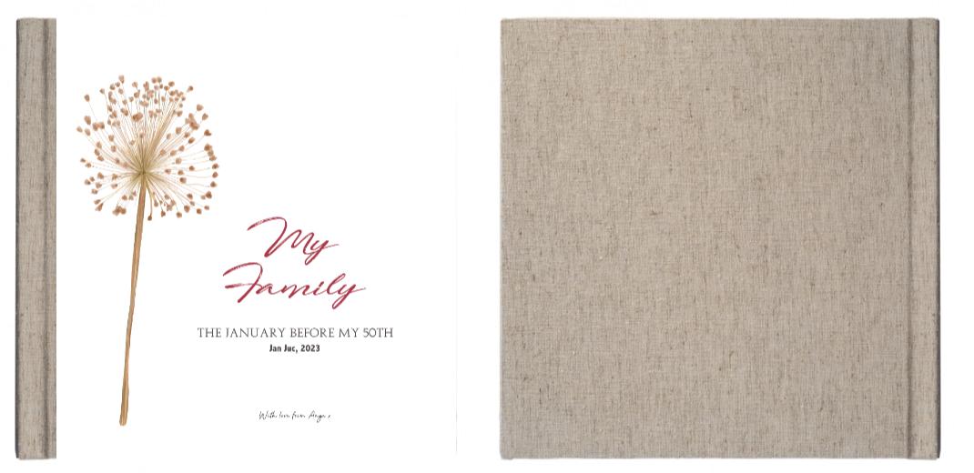 Matted Photo Album - VERSATILE SQUARE- 20 photos The Photographer's Toolbox PD Custom Product  The Photographer's Toolbox