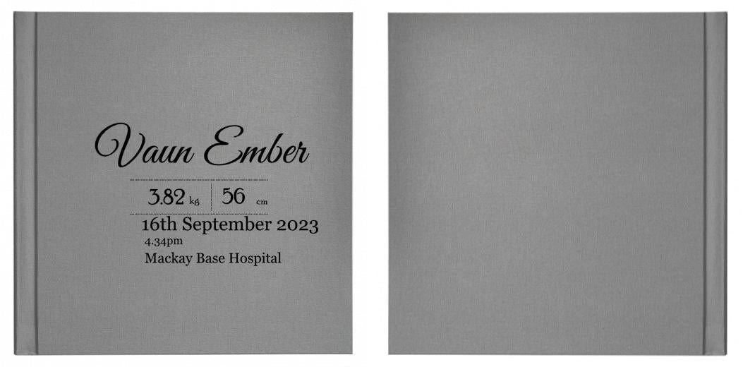 Matted Photo Album - VERSATILE SQUARE- 20 photos The Photographer's Toolbox PD Custom Product  The Photographer's Toolbox