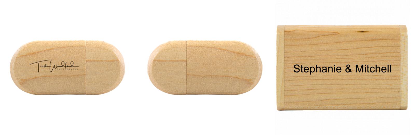 Oval USB with flip top box The Photographer's Toolbox PD Custom Product  The Photographer's Toolbox